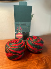Uneek Sock Kit, Christmas Colorful, Sock Pattern Included